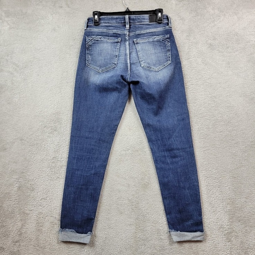 Buckle Women's Skinny Jeans - Blue - Picture 3 of 13